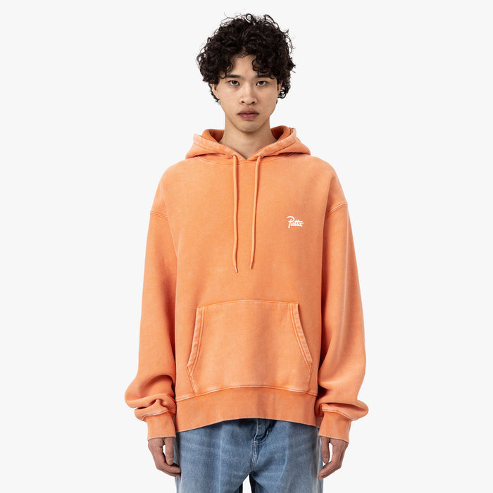 Patta Chandail à capuchon classique délavé Melon 1