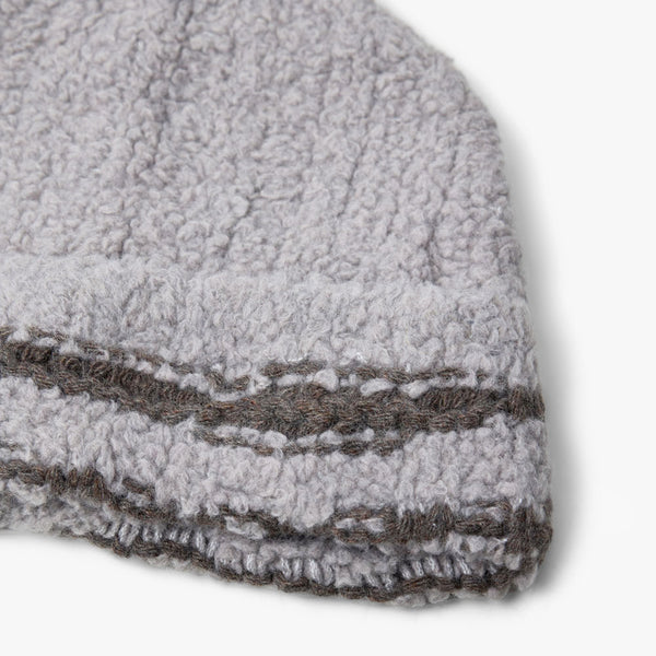 Mens grey knit beanie discount