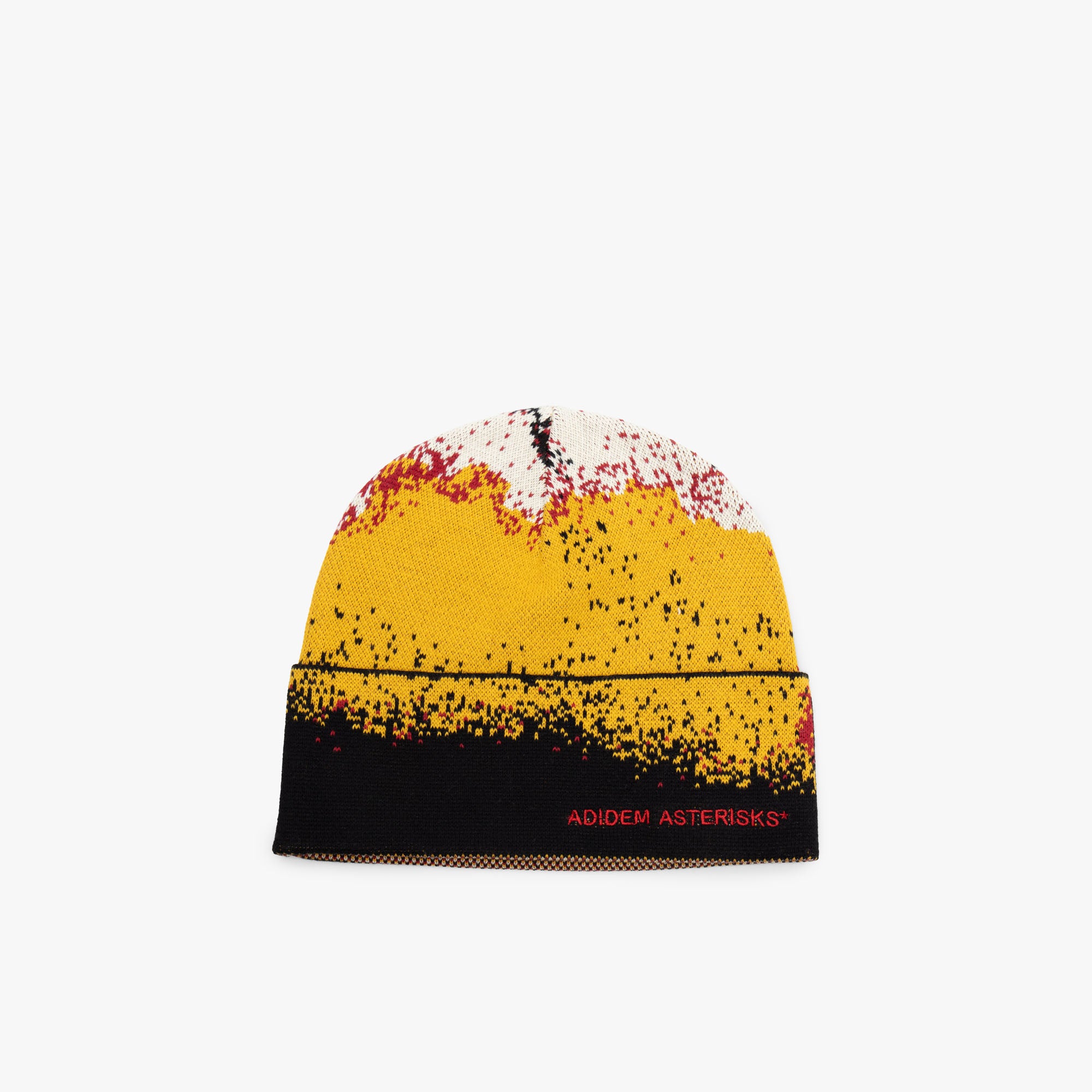 Adidem Asterisks Intarsia Beanie / Splatter 1