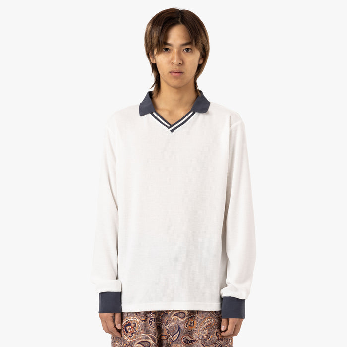 Brother Brother Keepers Thermique Polo Blanc / Gris 1