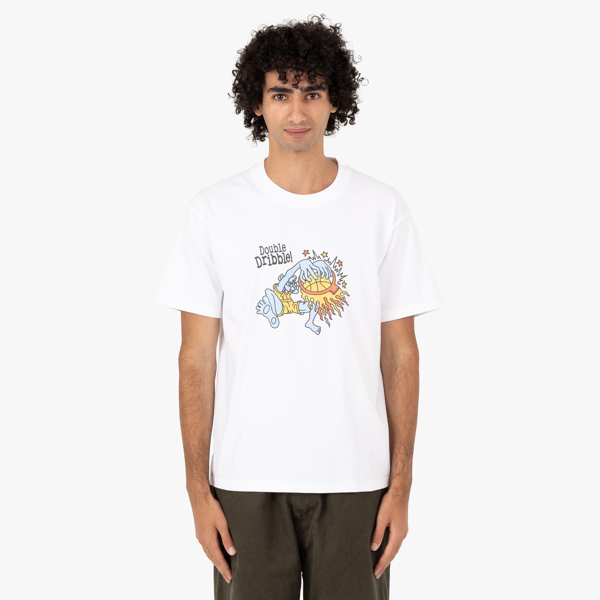 Double Dribble Alex Kamino Blue Panther T-shirt / White 1