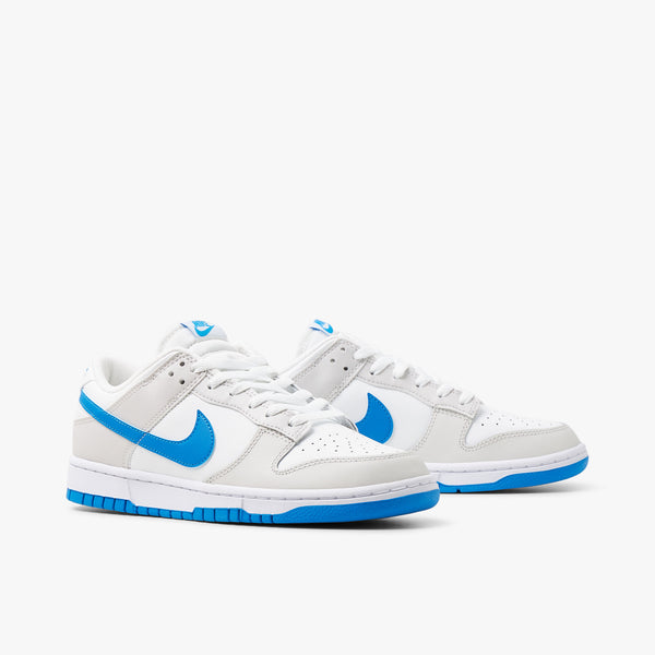 Nike Dunk Low Retro Summit White Photo Blue Platinum Tint