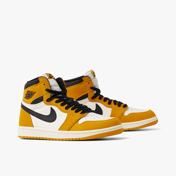 Jordan 1 Retro High OG Yellow Ochre Black Sail Livestock