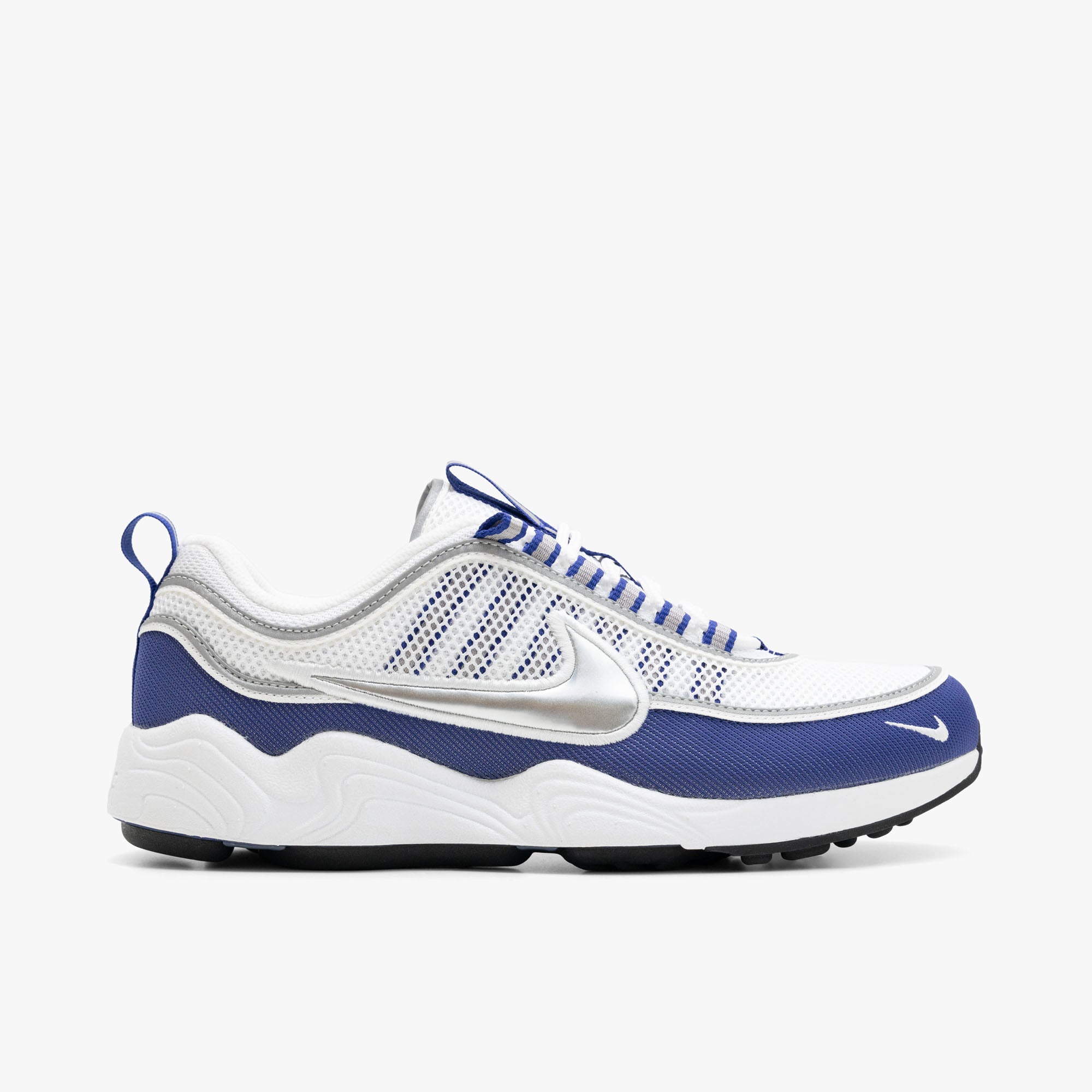 Nike Air Zoom Spiridon SP Blanc / Argent métallique - Concord clair 1