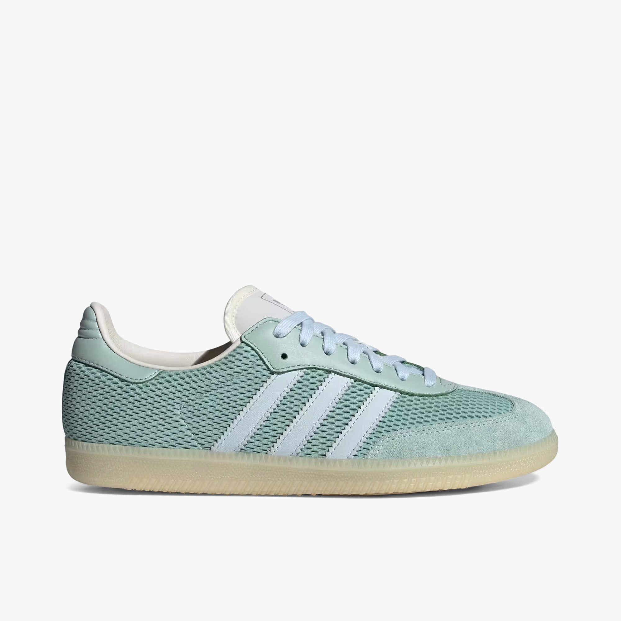adidas Originals Samba OG Hazy Green / Sky Tint - Off White 1