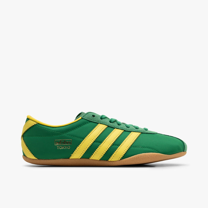 adidas Originals Women's Tokyo Green / Pure Sulfur - Gold Metallic - Low Top 1