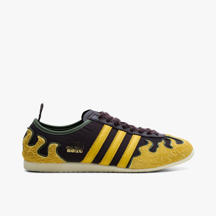 adidas Originals x Brain Dead Japan Lo Shadow Brown / Hazy Yellow - Off White 1
