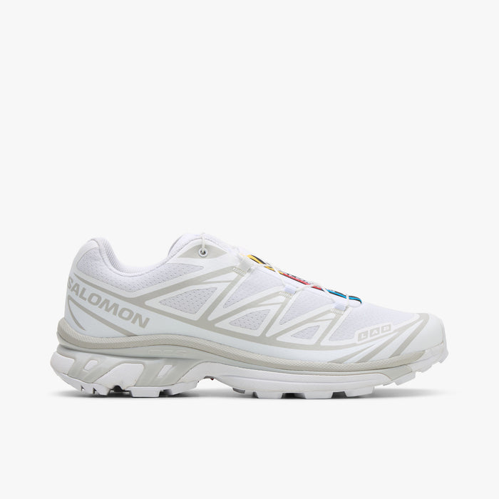 Salomon XT-6 White / White - Lunar Rock - Low Top 1