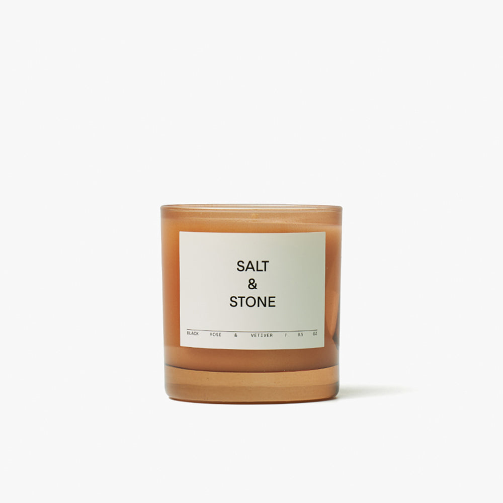 SALT & STONE Candle Black Rose & Oud 1