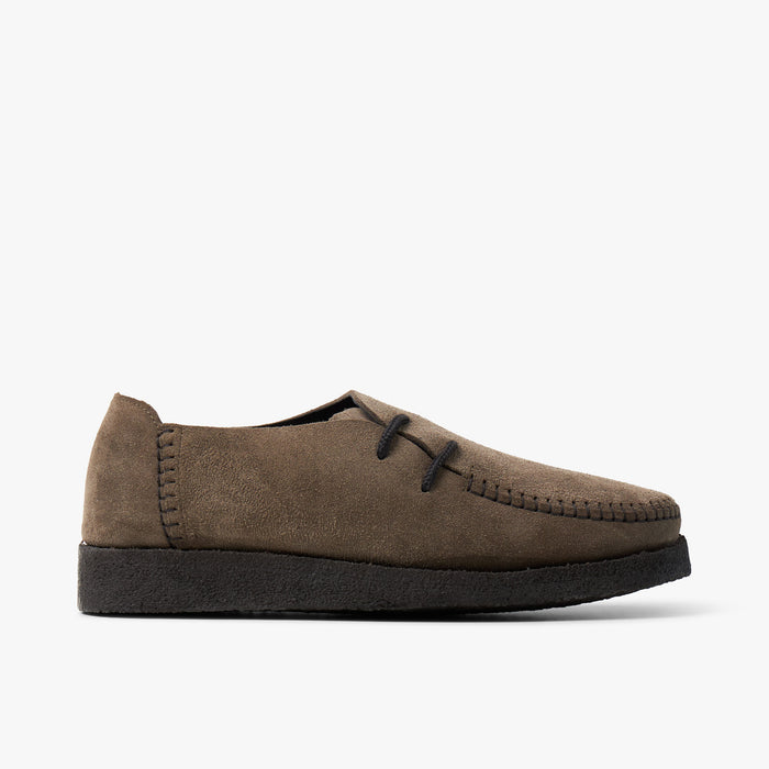 Livestock x Padmore & Barnes Side Seam / Olive - Low Top 1