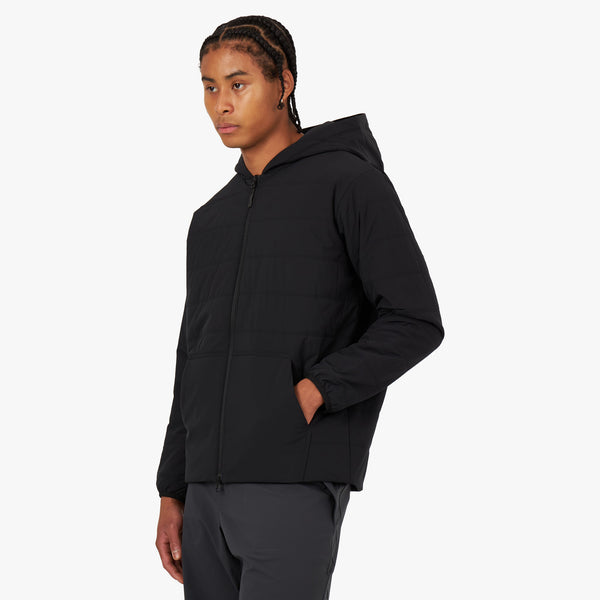 Insulated shop zippered hoodie