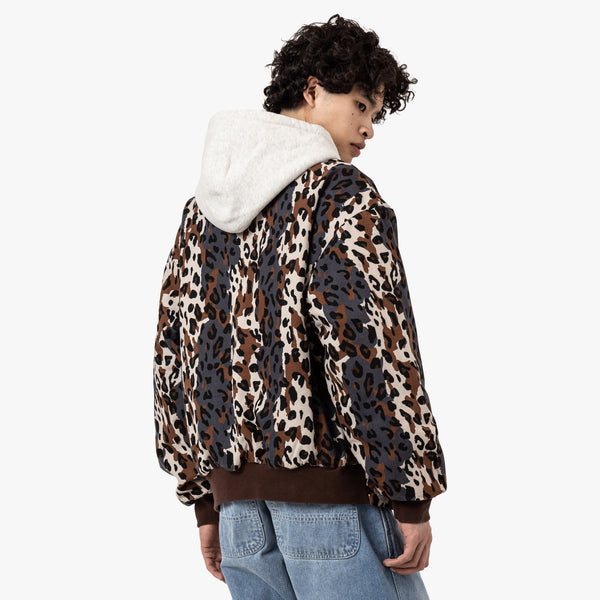 Patta City Leopard Reversible Bomber Jacket Multi – Livestock