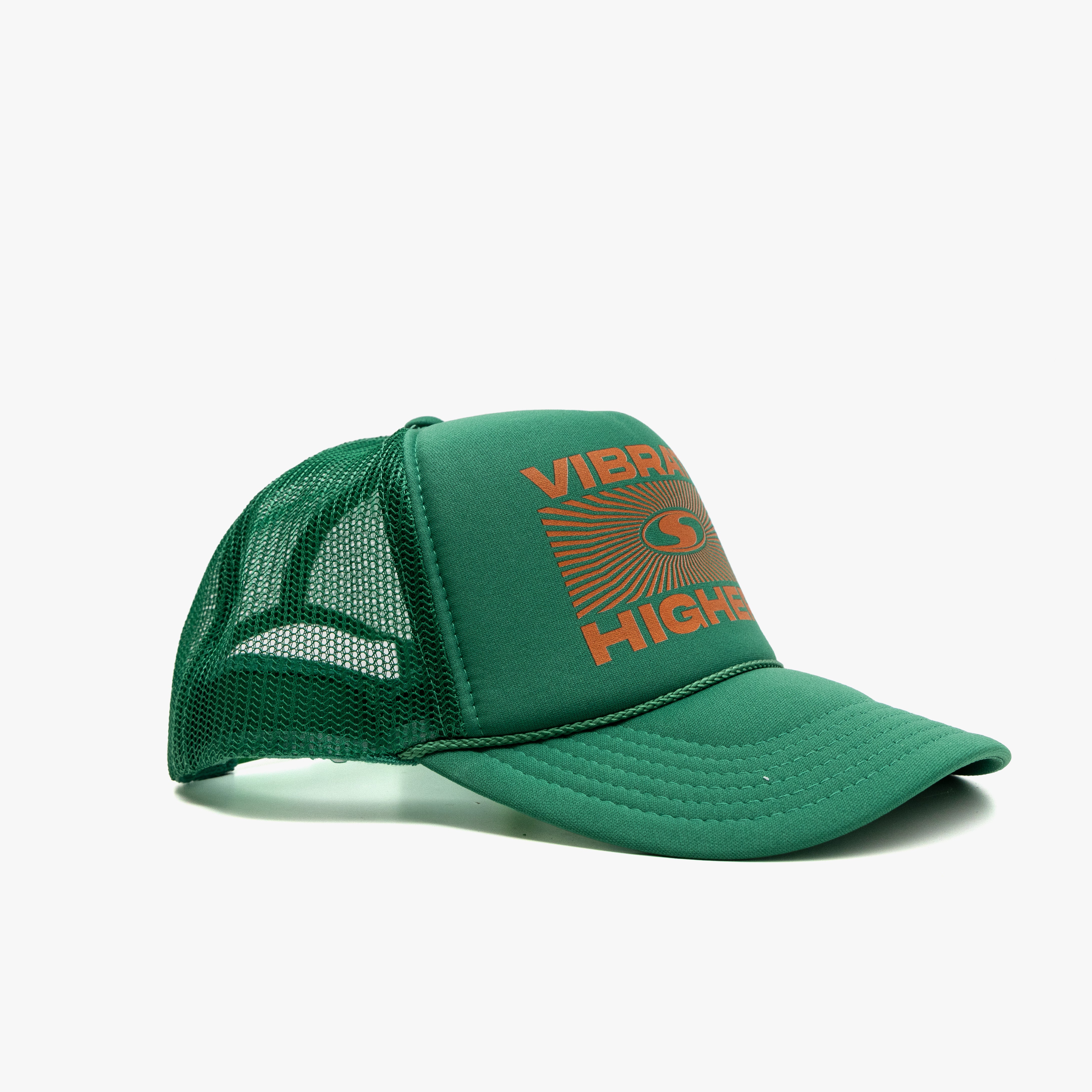 Supervsn Vibrate Higher Trucker Hat / Green 1