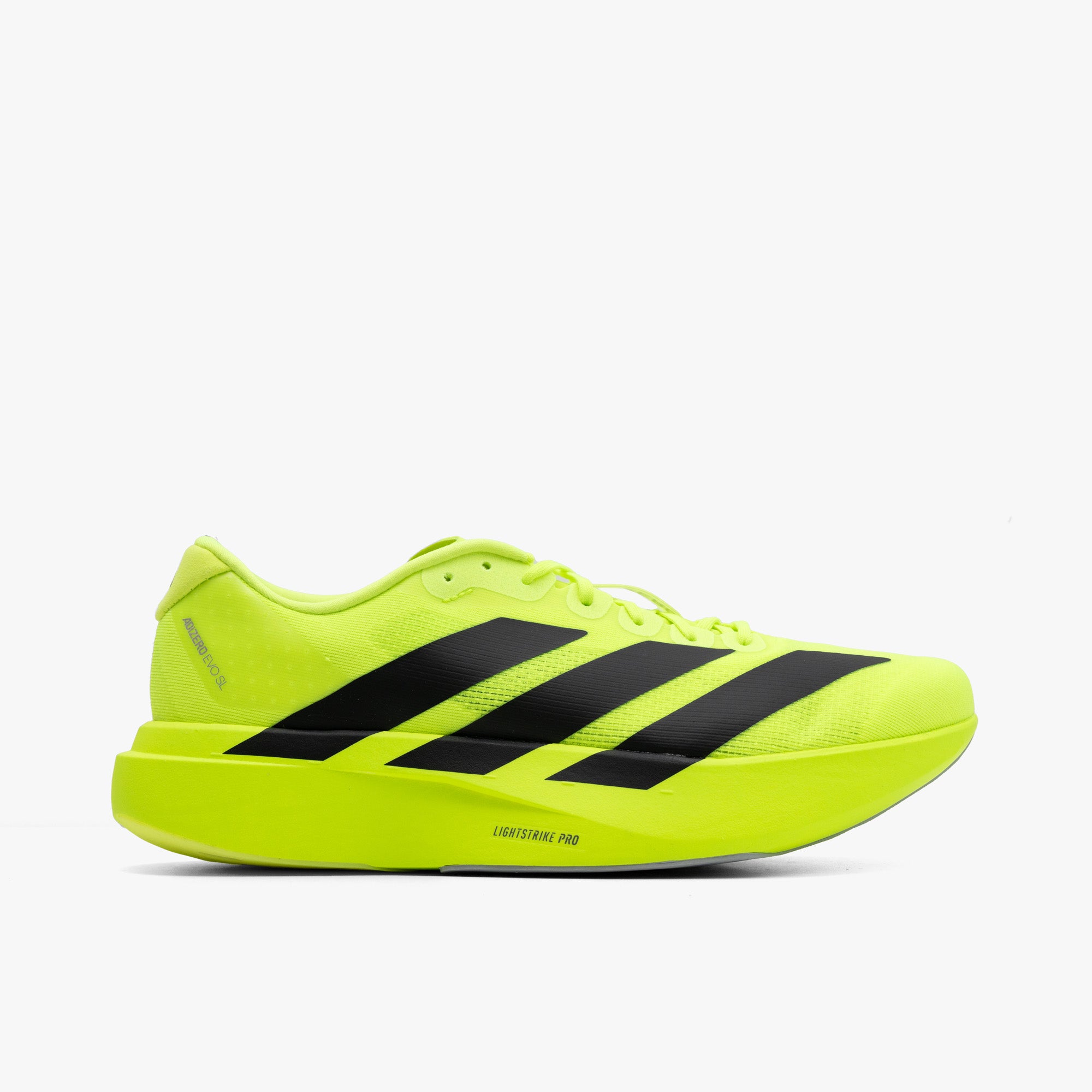 adidas Adizero EVO SL Lucid Lemon / Core Black - Metallic Silver 1