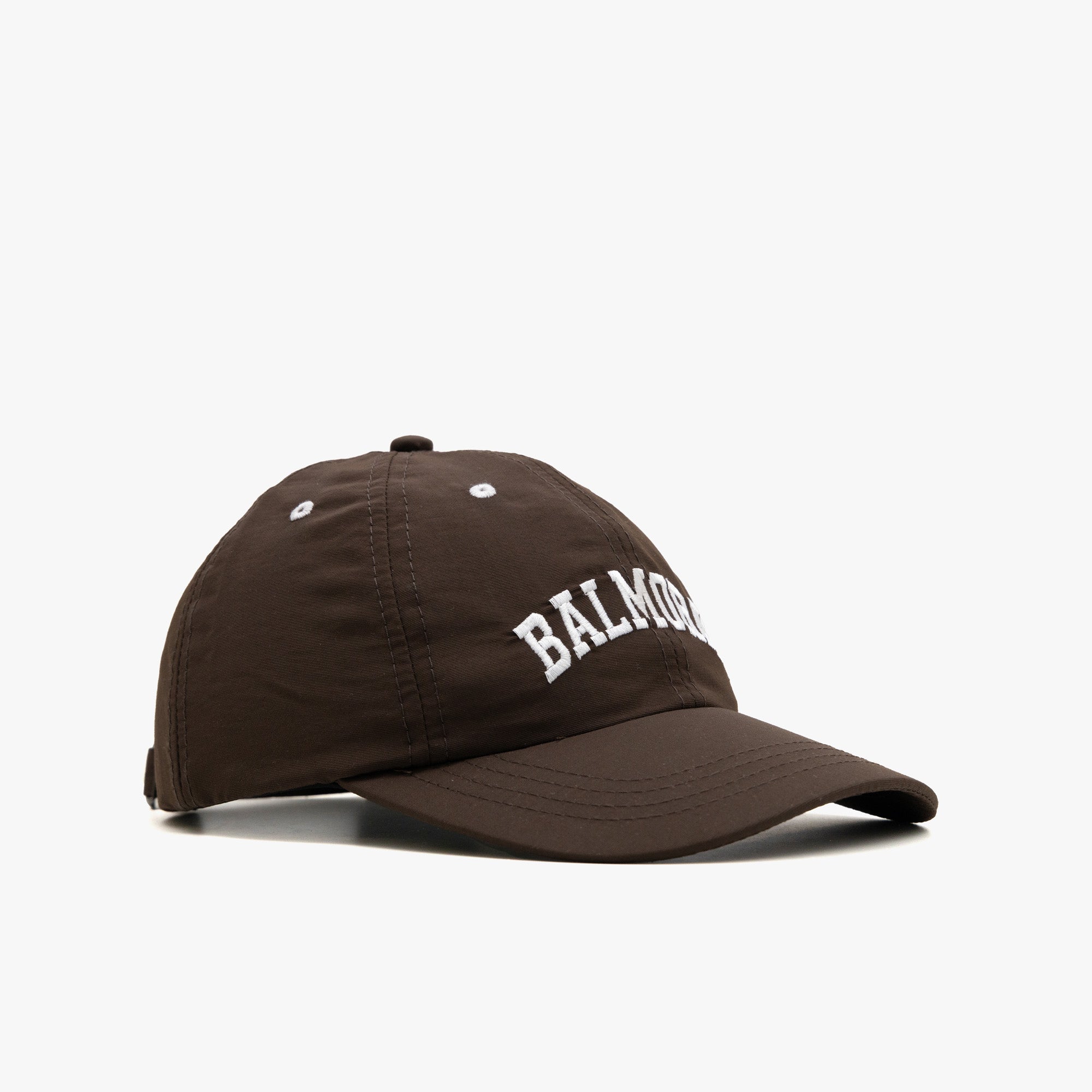 Balmoral Aberdeen 6 Panel Hat Chocolate / White 1