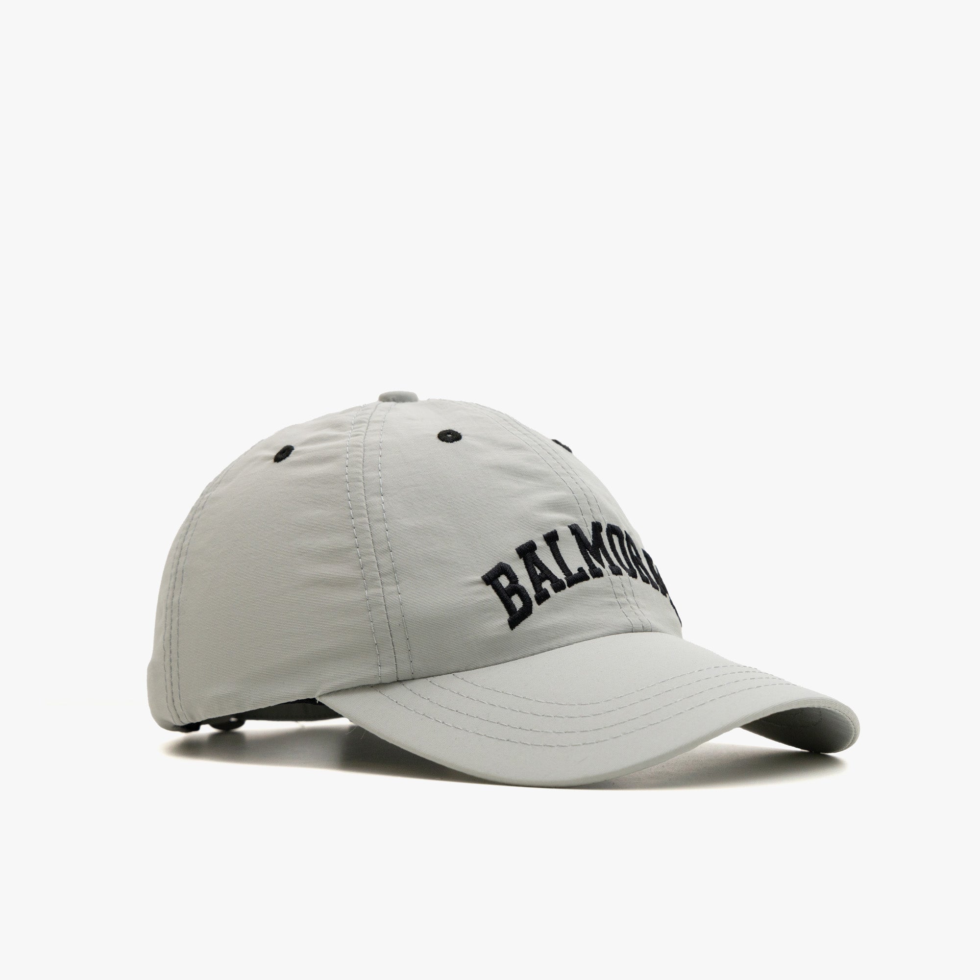 Balmoral Aberdeen 6 Panel Hat Silver Grey / Black 1