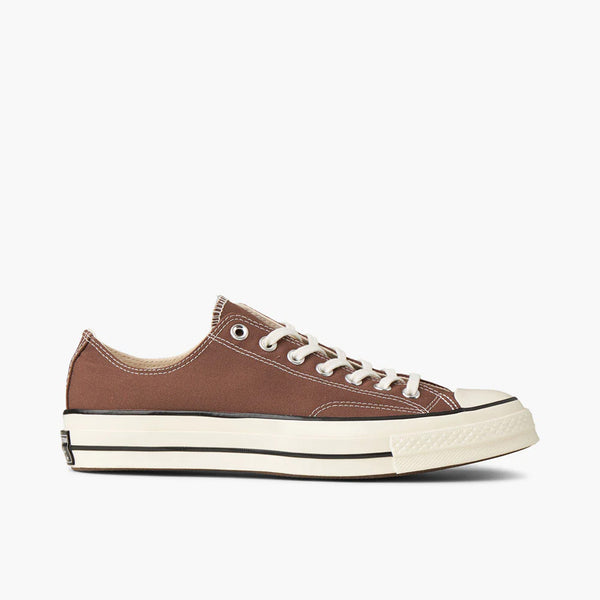 Converse cuir marron basse sale
