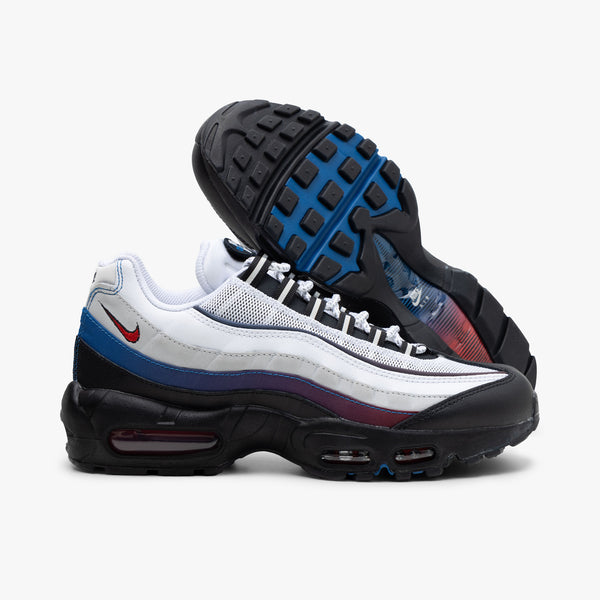 Nike Shoes Blue Red And White Air Max 95 Nike Air Max 95 White