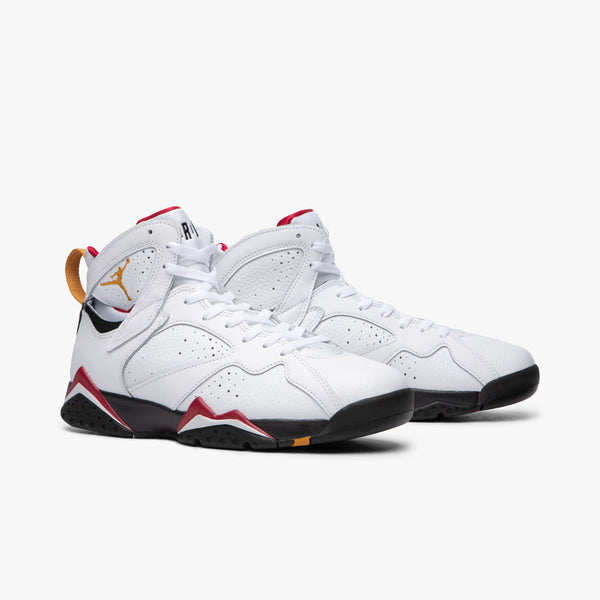 Jordan 7 Retro White / Black - Cardinal Red