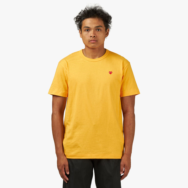 Comme des garcons shop 3 hearts yellow