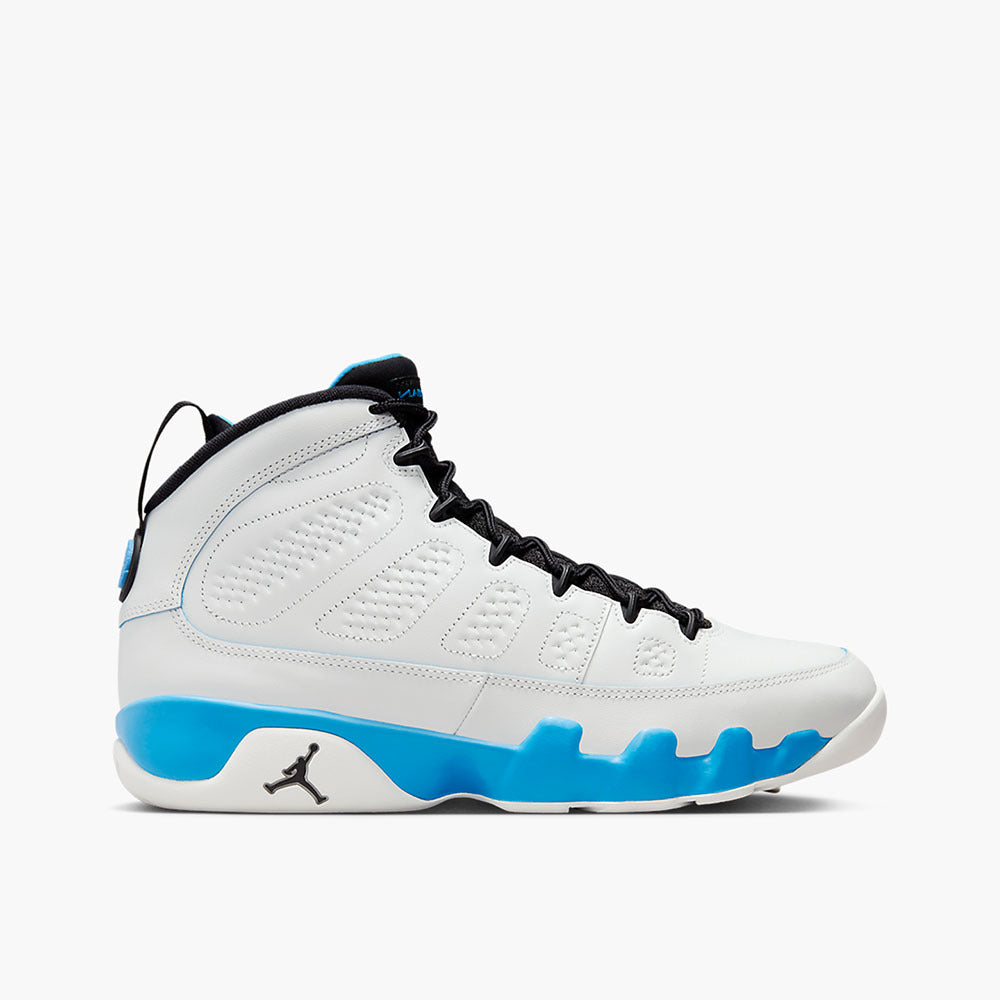 Jordan 9 store blue and black