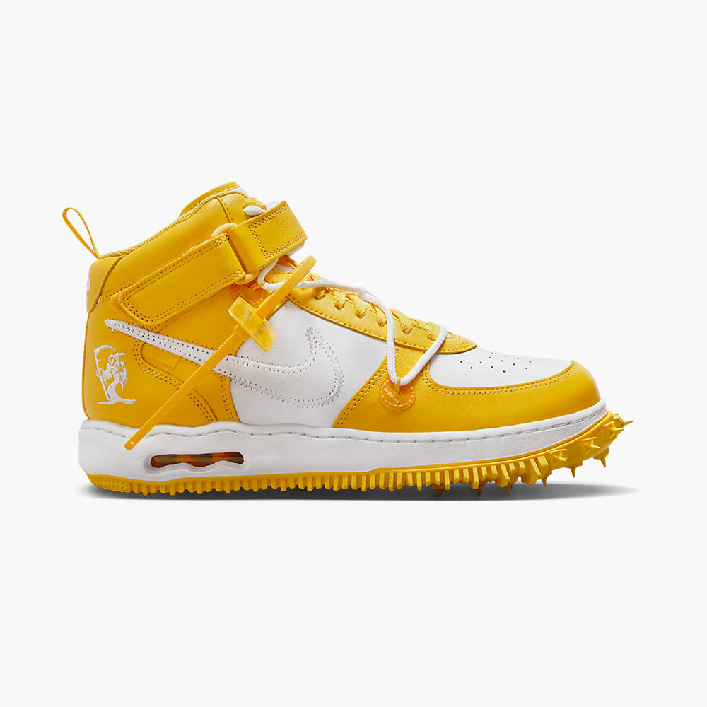 Nike x Off-White Air Force 1 Mid White / White - Varsity Maize