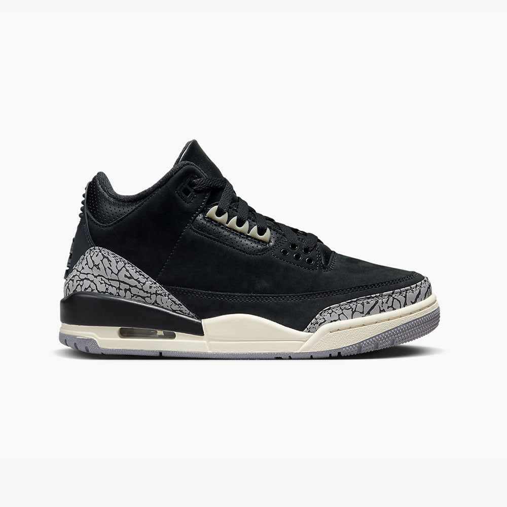 Jordan Women's 3 Retro Off Noir / Black - Sail