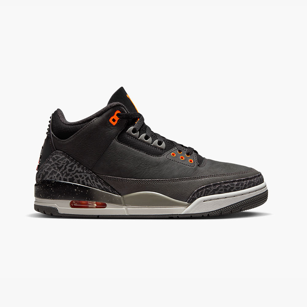 Jordan 3 Retro Night Stadium / Total Orange - Black