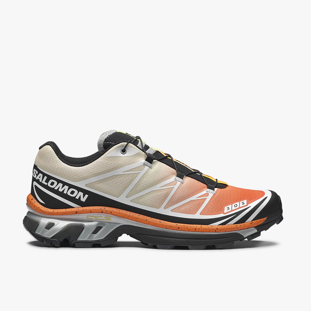 Salomon x ANDREW XT-6 Shocking Orange / Transparent Yellow