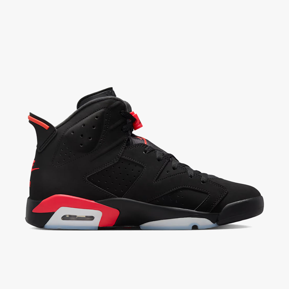 Jordan 6 Retro Infrared Black / Light Crimson