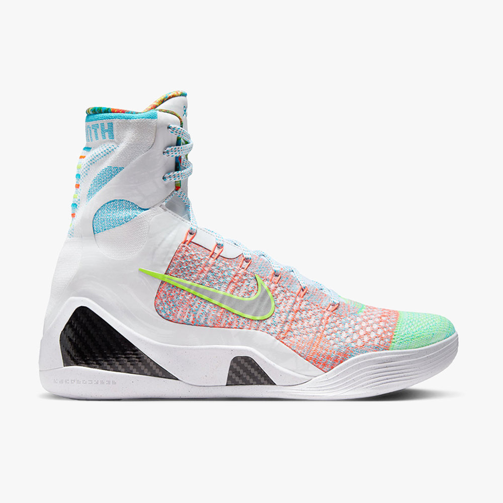 Nike Kobe IX Elite Protro White / Reflective Silver - Blue