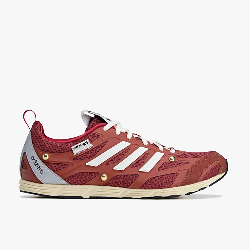 adidas x SFTM Adizero PR Legacy Red / Cream White - Wild Sepia