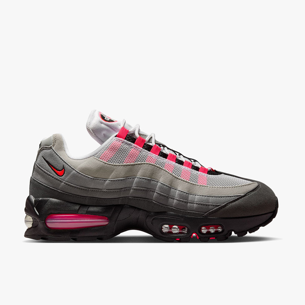 Nike Air Max 95 Black / Solar Red - Medium Ash