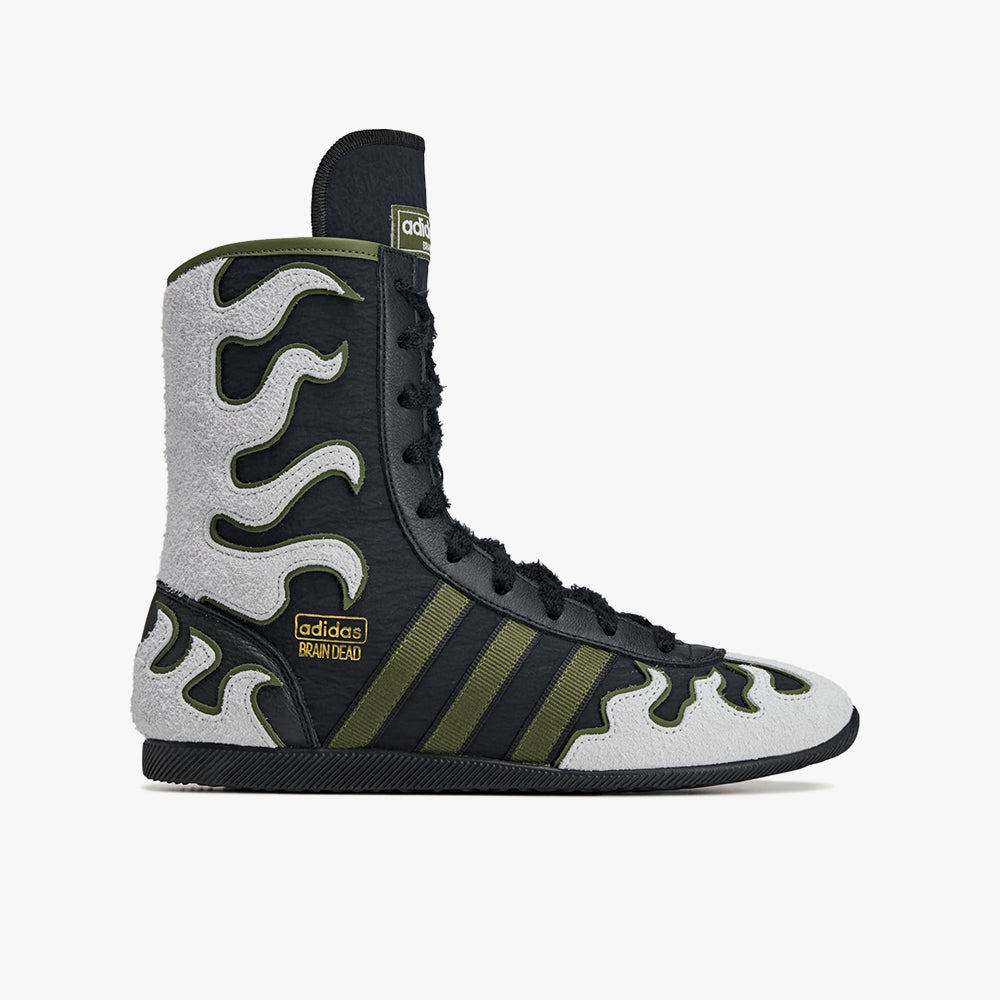 adidas Brain Dead Japan Hi Core Black / Crystal White
