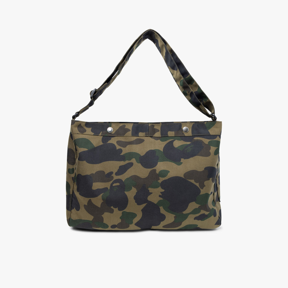 BAPE 1st Camo CORDURA Shoulder Bag Green Livestock