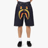 Bape Shark Denim Shorts / Indigo 1