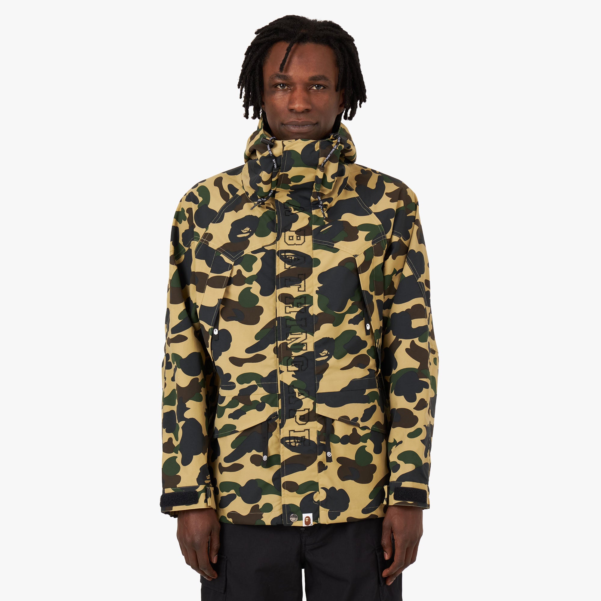 BAPE GORE-TEX 1st Camo Snowboard Jacket / Yellow