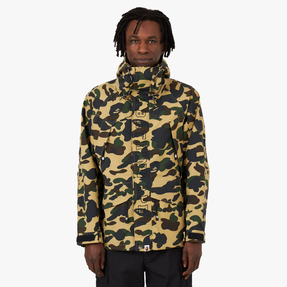 BAPE GORE-TEX 1st Camo Snowboard Jacket / Yellow – Livestock