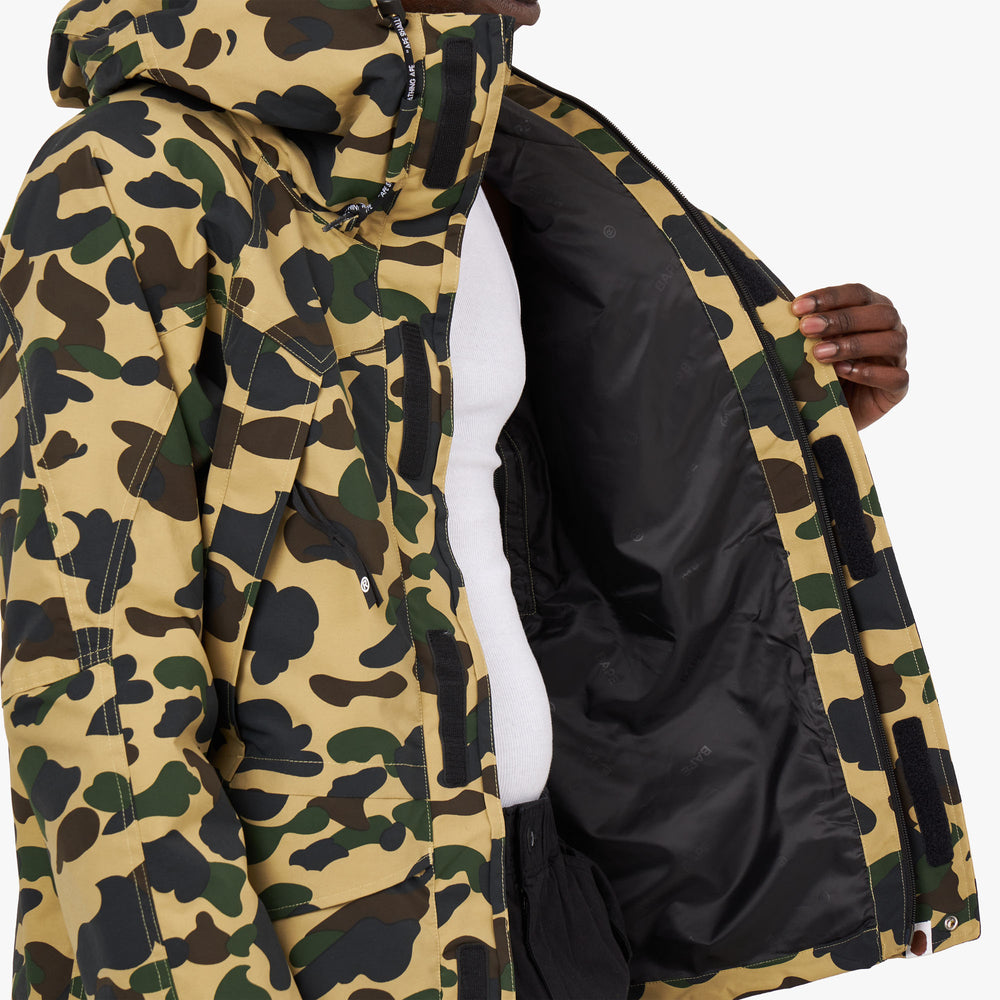 BAPE GORE-TEX 1st Camo Snowboard Jacket / Yellow