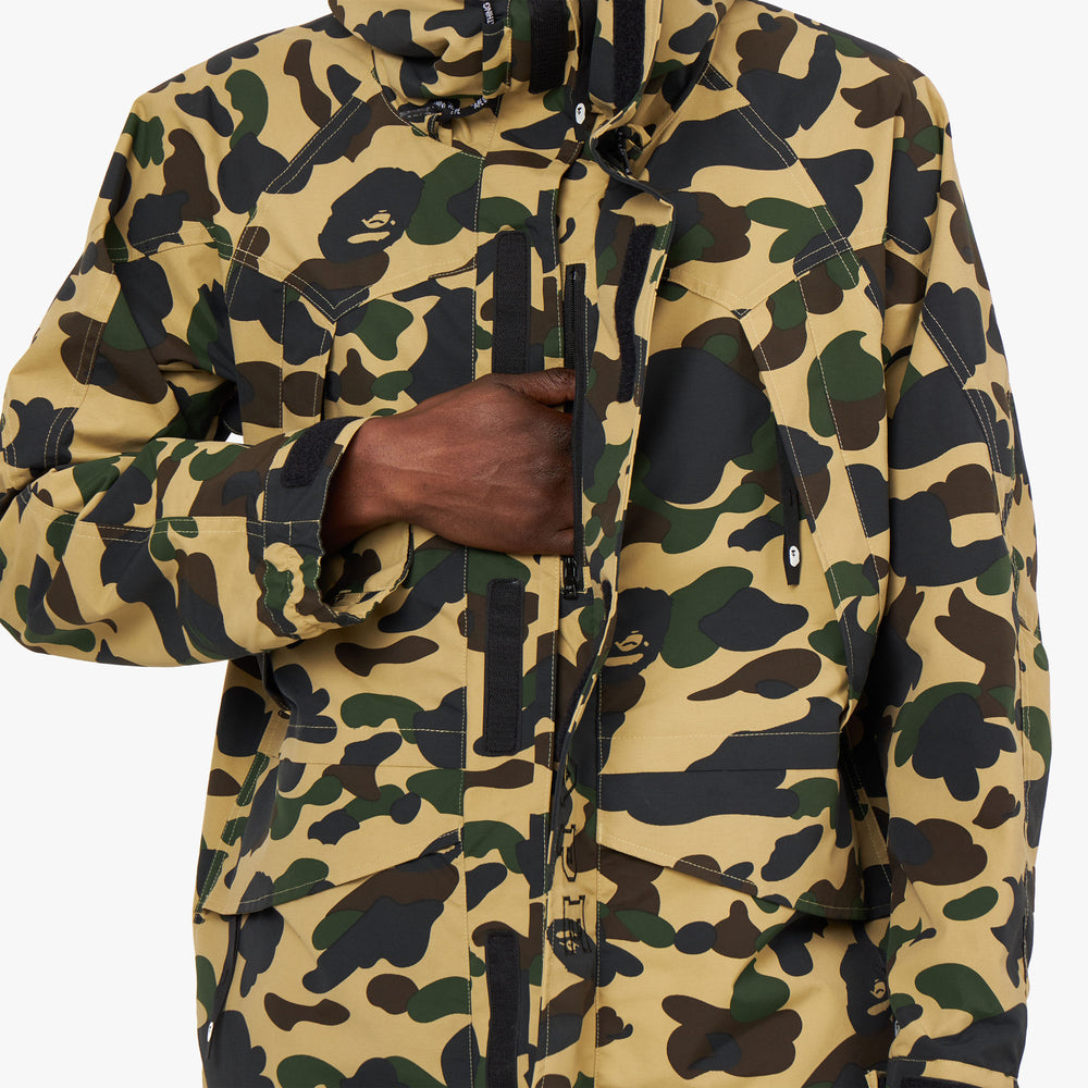 BAPE GORE-TEX 1st Camo Snowboard Jacket / Yellow