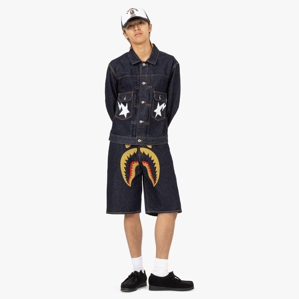 Bape Sta Denim Jacket Type 02 Indigo Livestock