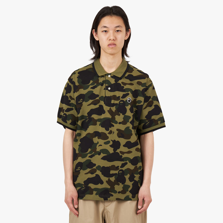 Bape camo polo shirt shop