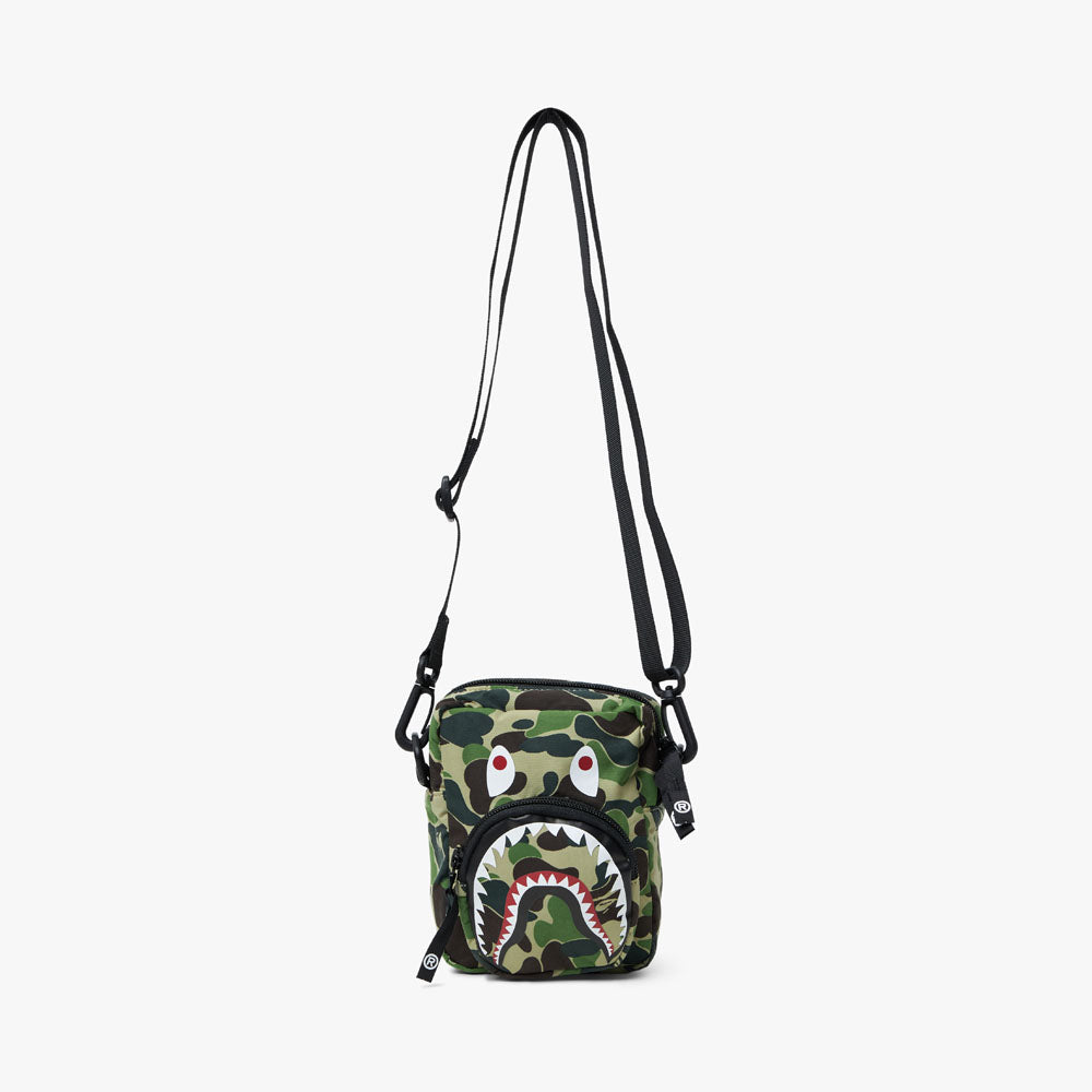 BAPE ABC Camo Shark Mini Bag / Green 1