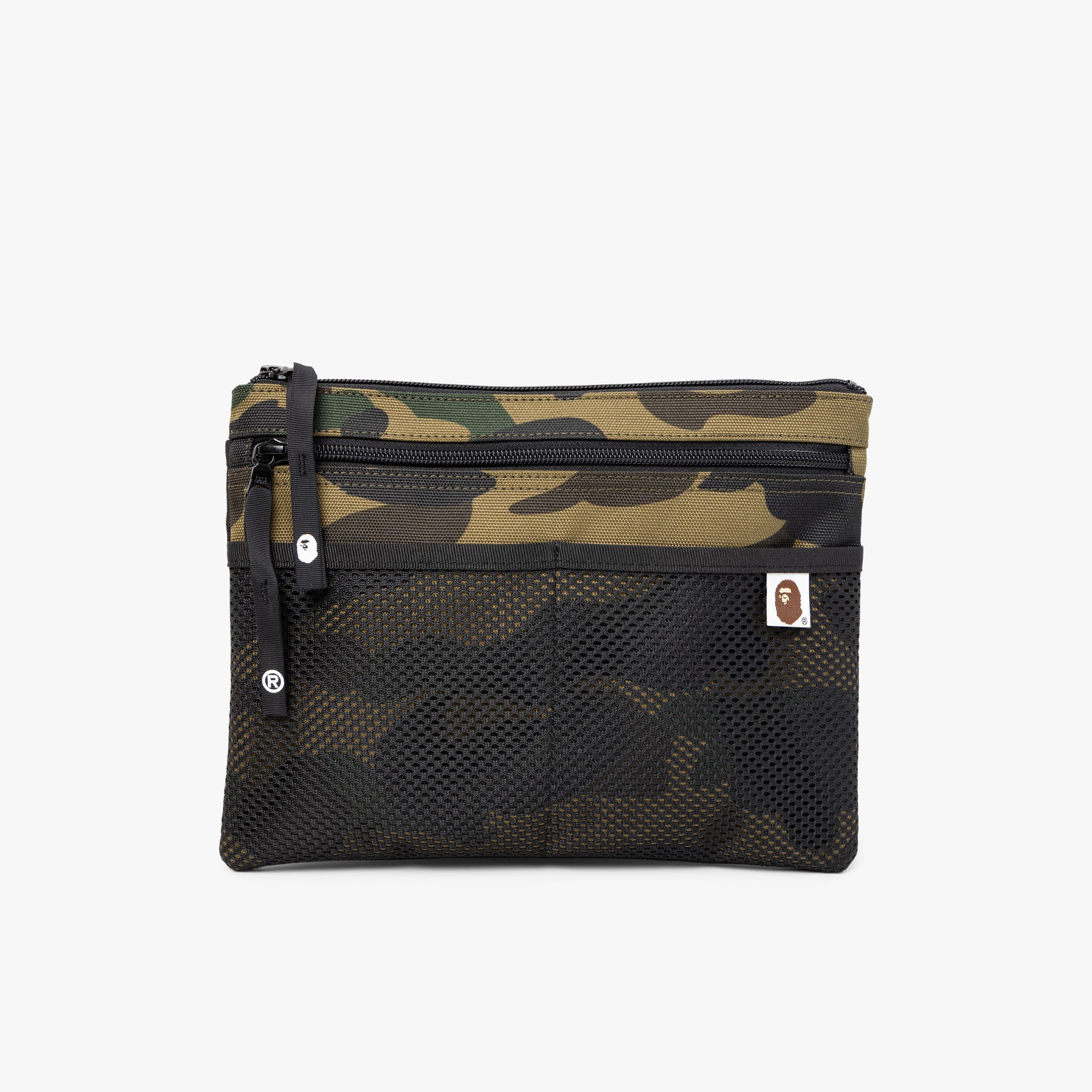 Bag A BATHING APE 1St Camo Cordura Sacoche Green 1 l