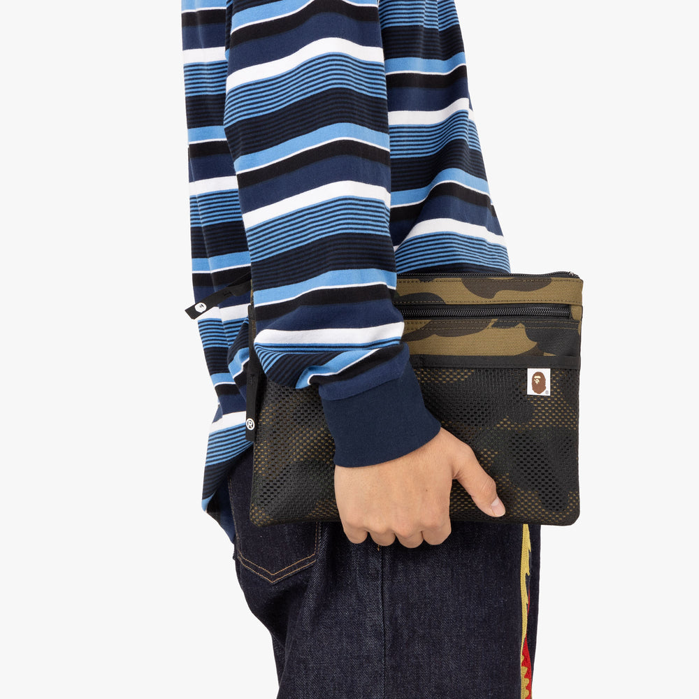 BAPE 1st Camo CORDURA Sacoche Green Livestock