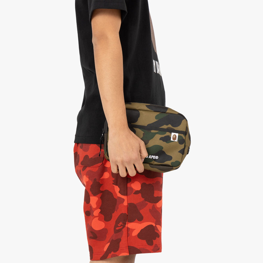 BAPE 1st Camo CORDURA Multi Pouch Green