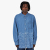 BAPE 30e Anniversaire Shirt en Denim / Indigo Clair 1