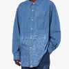 BAPE 30e Anniversaire Shirt en Denim / Indigo Clair 4