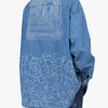BAPE 30e Anniversaire Shirt en Denim / Indigo Clair 5