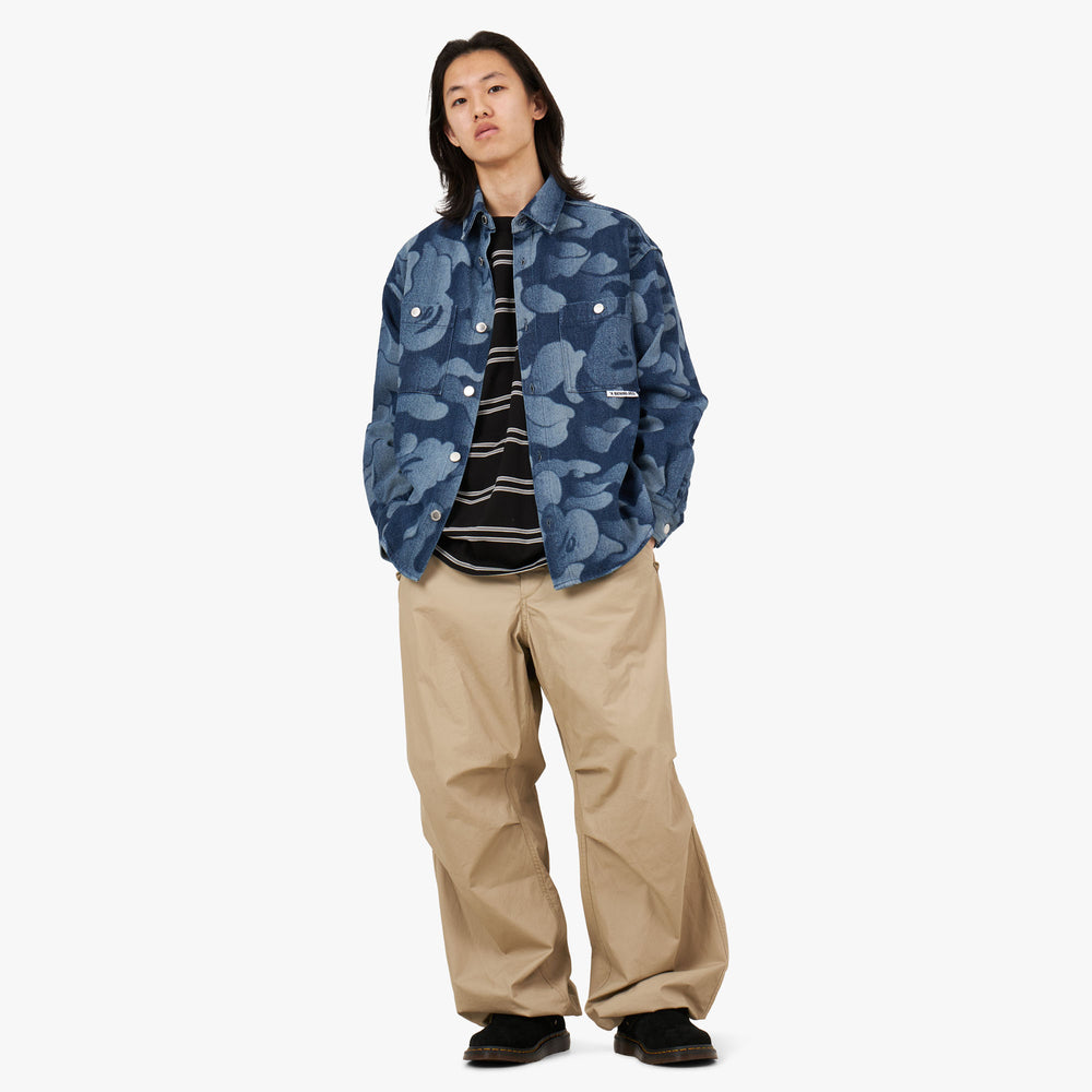 Camo denim shirt best sale